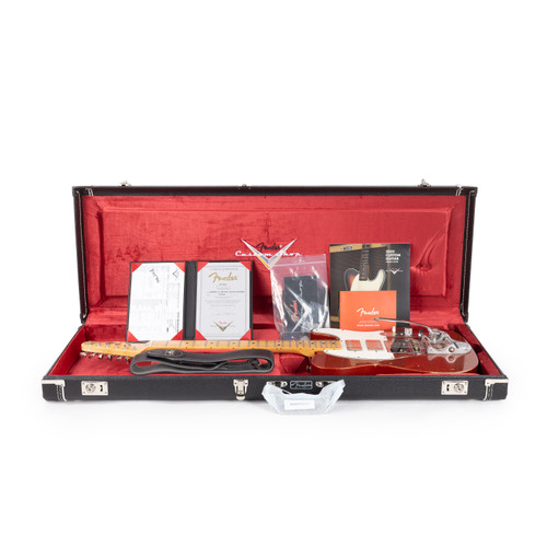 Fender Custom Shop Limited Edition Masterbuilt Mike Campbell 1972 Red Dog Telecaster - Red Dog Red
