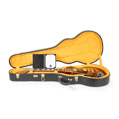 Gibson Custom Les Paul Custom Figured Left Handed - Orange Widow Burst Gloss