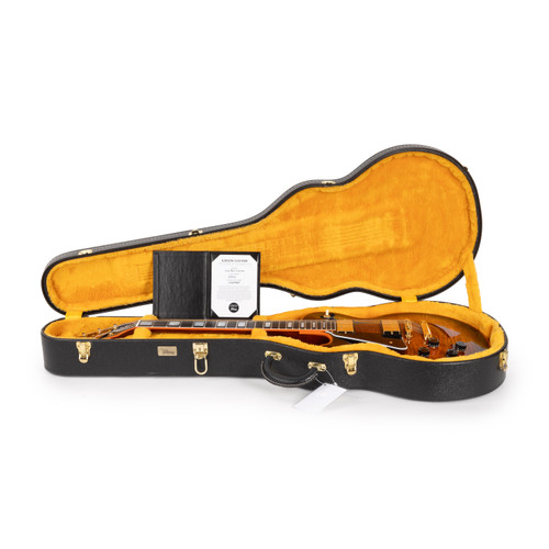 Gibson Custom Les Paul Custom Figured Left Handed - Orange Widow Burst Gloss