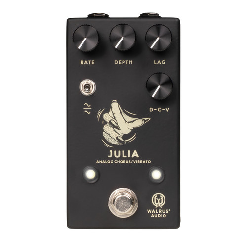Walrus Audio Julia Analog Chorus and Vibrato Pedal V2 - Black