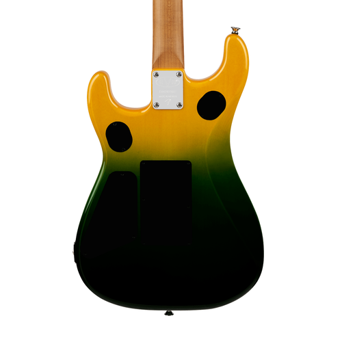 EVH 5150 Series Deluxe Quilted Maple Top Baked Maple - Limeade Zest