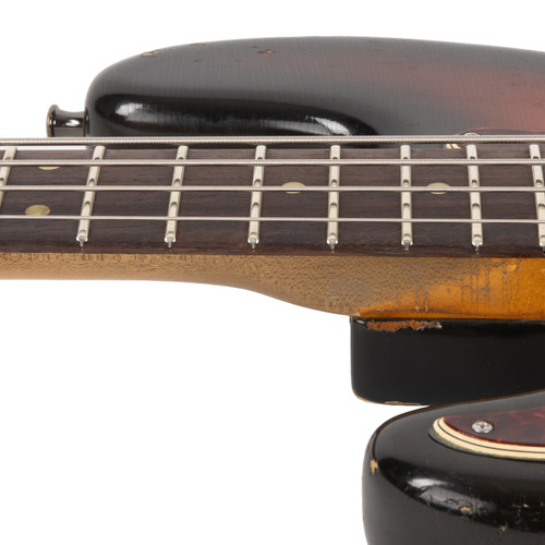 Vintage Fender Precision Bass Left-Handed Sunburst 1967