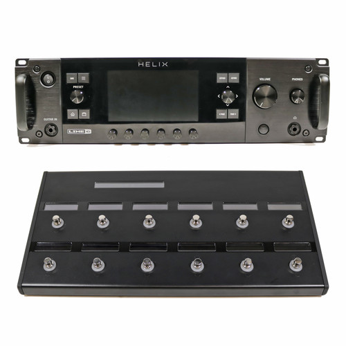 Used Line 6 Helix Rack Guitar Processor & Helix Control Floor Controller