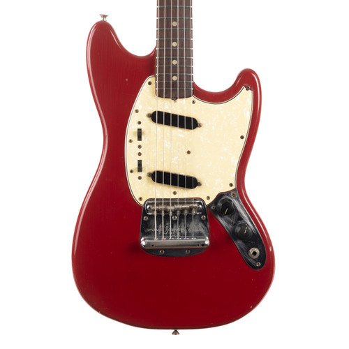 Vintage Fender Mustang Red 1966