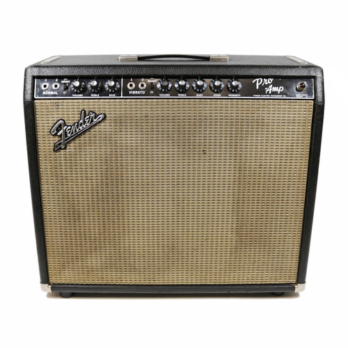 Vintage Fender Pro-Amp 40W 1x15 Tube Combo Amp 1963