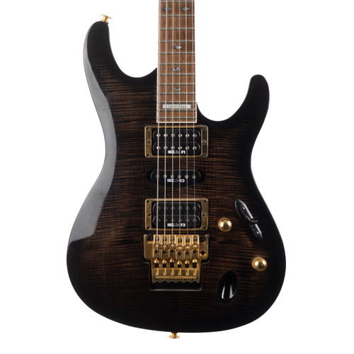 Used Ibanez SA540FM Black Sunburst 1994