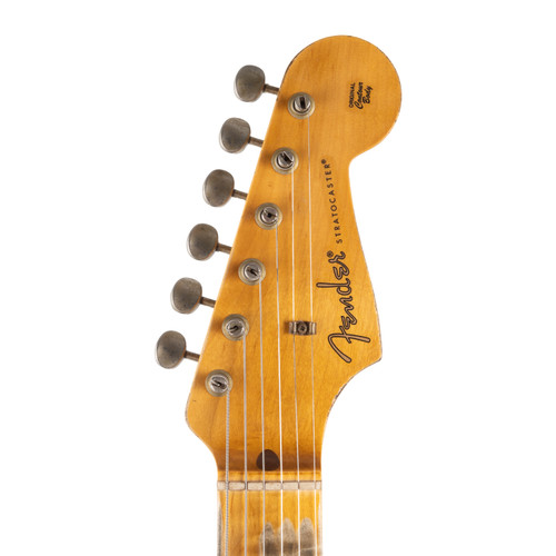 Fender Custom Shop 1956 Hardtail Stratocaster Heavy Relic - Super Aged Lake Placid Blue