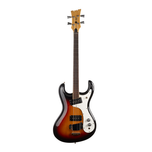 Vintage Mosrite Bass Sunburst 1972