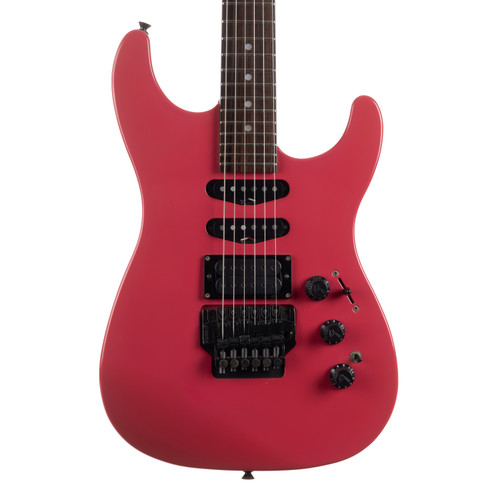 Used Fender HM Strat Razzberry 1989