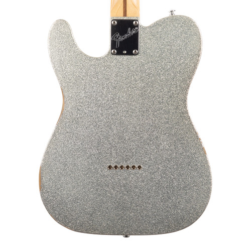 Used Fender Brad Paisley Road Worn Telecaster Silver Sparkle 2017