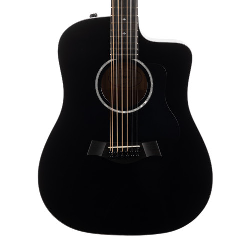 Used Taylor 250ce-BLK DLX 12-String Black 2022