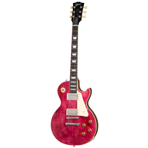 Used Gibson Les Paul Standard 50s Figured Top - Translucent Fuchsia