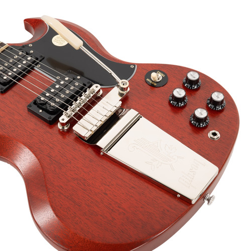 Used Gibson SG Standard '61 Maestro Vibrola Faded - Vintage Cherry