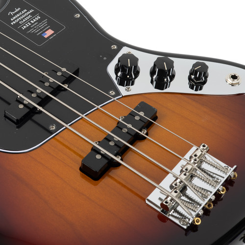 Used Fender American Professional Classic Jazz Bass - 3-Color Sunburst