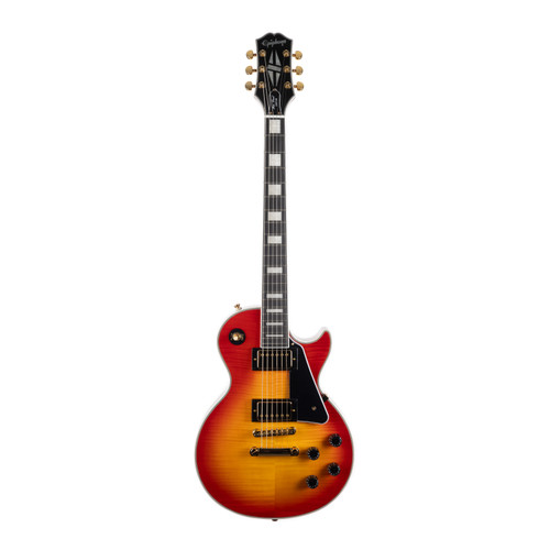 Used Epiphone Les Paul Custom Figured - Heritage Cherry Sunburst