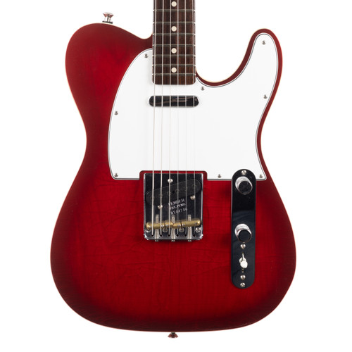 Fender Custom Shop Postmodern Telecaster DLX Closet Classic - Aged Crimson Burst