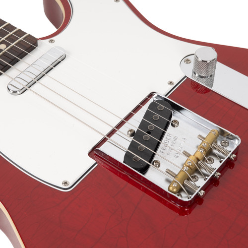 Fender Custom Shop Postmodern Telecaster DLX Closet Classic - Aged Crimson Burst