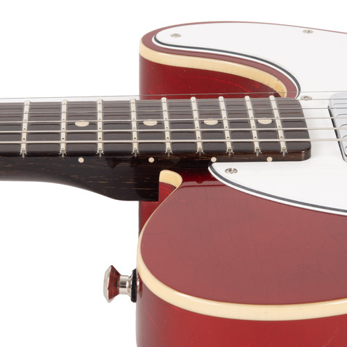 Fender Custom Shop Postmodern Telecaster DLX Closet Classic - Aged Crimson Burst