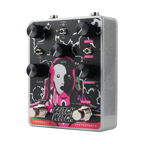 Used Cosmodio Glitch Witch Subsonic Logic Fuzz Pedal