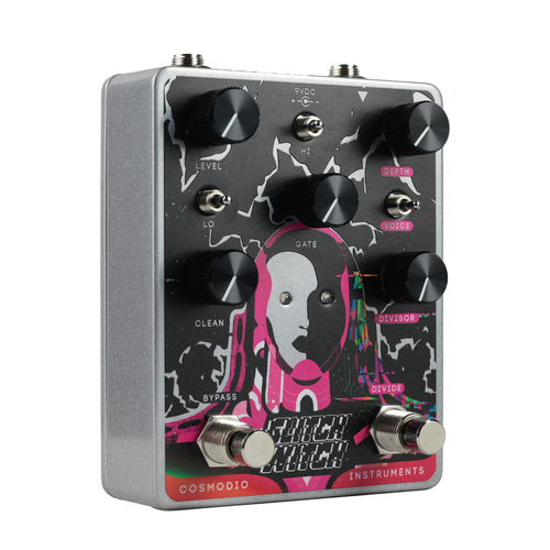 Used Cosmodio Glitch Witch Subsonic Logic Fuzz Pedal