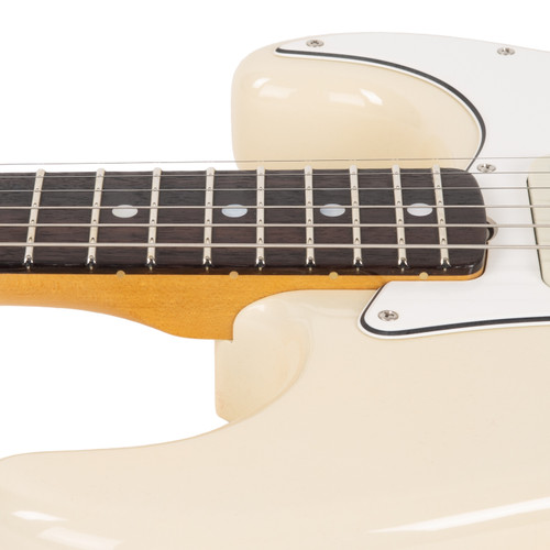 Fender Custom Shop 1966 Stratocaster DLX Closet Classic - Super Aged Olympic White