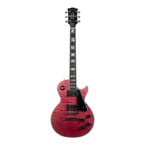 Gibson Custom Les Paul Custom AAAA Top - Trans Pink