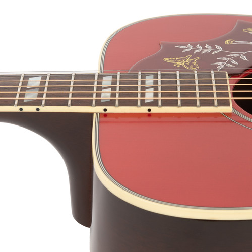 Used Gibson Custom Hummingbird Red Spruce Cherry Sunburst 2015