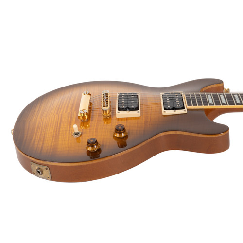 Used Gibson Les Paul DC Double Cutaway Standard Honey Burst Flame Top 2003