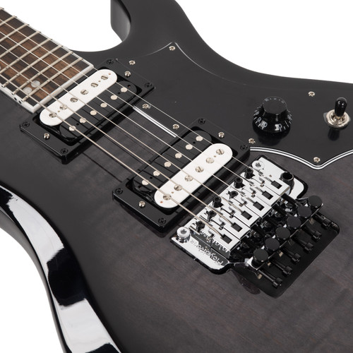 Gibson Victory Floyd Rose - Translucent Ebony Burst