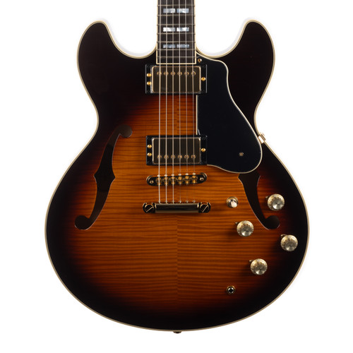 Yamaha SA2200 Semi-Hollow - Brown Sunburst