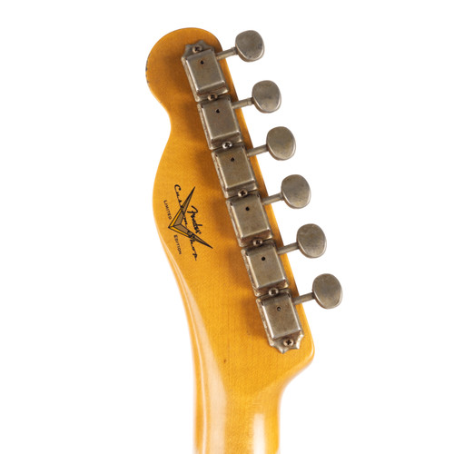 Fender Custom Shop Ocelot Telecaster Journeyman Relic - Super Aged Firemist Silver