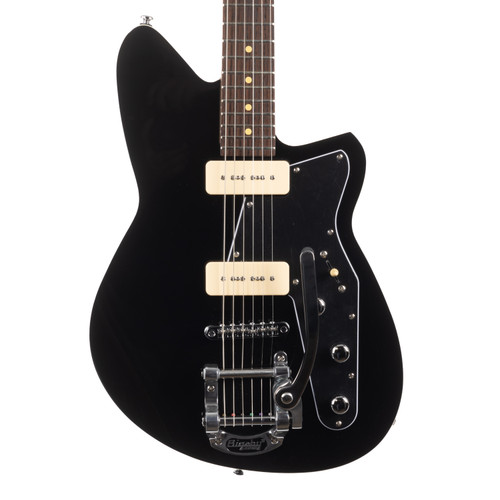 Used Reverend Jetstream 290 Bigsby Midnight Black 2025