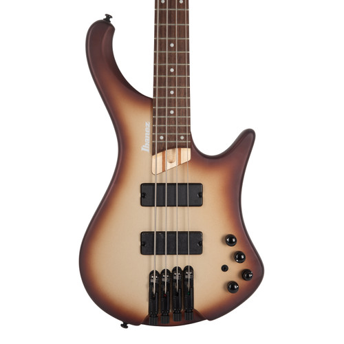 Used Ibanez EHB600CCM Ergonomic Headless Bass - Charred Champagne Burst Matte