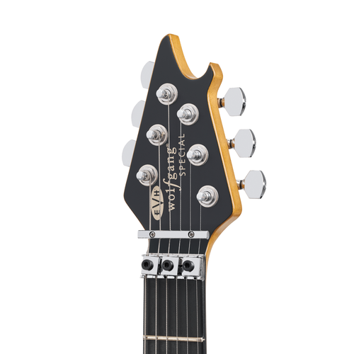 EVH Wolfgang Special Striped Series Limited Edition - Red Black and White Aged