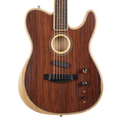 Used Fender Acoustasonic Telecaster Exotic Cocobolo 2019