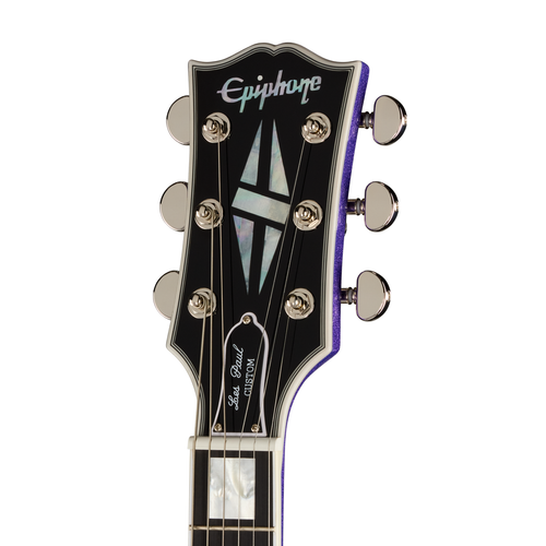 Epiphone Inspired by Gibson Custom Les Paul Custom - Amethyst Sparkle