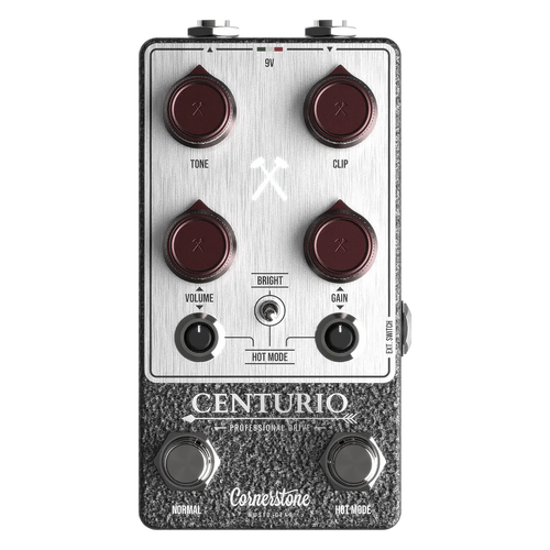 Cornerstone Centurio Dual Overdrive Pedal - Grey
