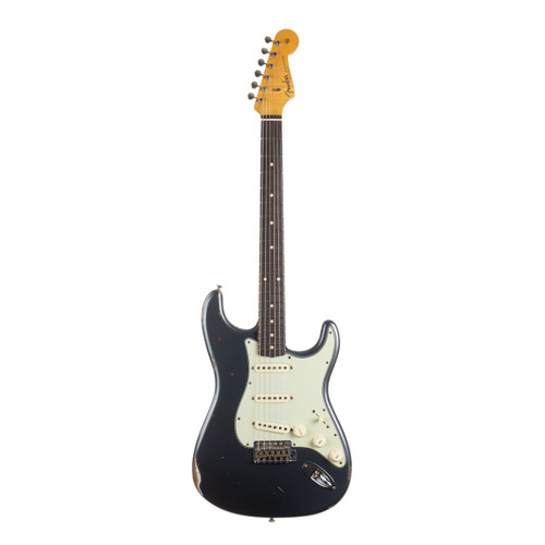 Used Fender Custom Shop '61 Stratocaster Relic Charcoal Frost Metallic 2020