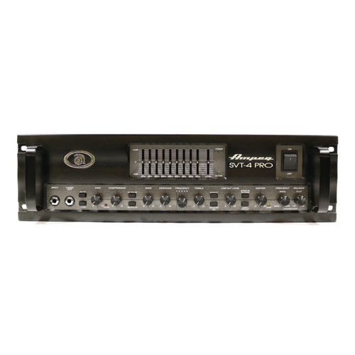 Used Ampeg SVT-4PRO 1200W Hybrid Tube Bass Amp Head 2005