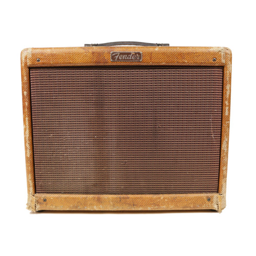 Vintage Fender Tremolux 15W 1x12 Tube Combo Amp 1955
