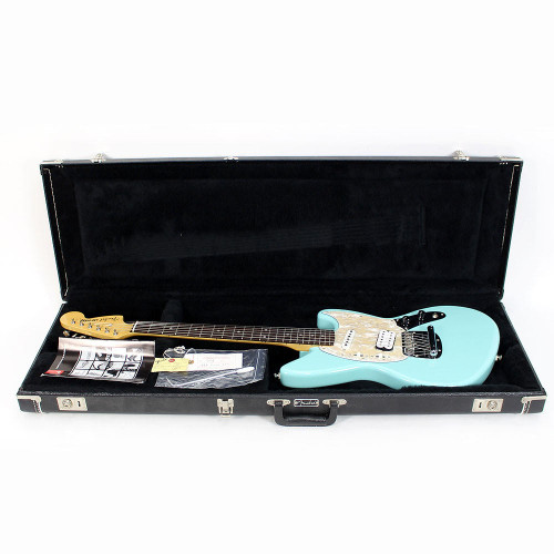 1996 Fender Jag-Stang Electric Guitar Sonic Blue Finish