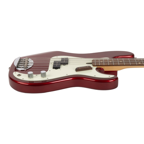 Used Lakland Skyline Series 44-64 Bob Glaub Bass Candy Apple Red 2002