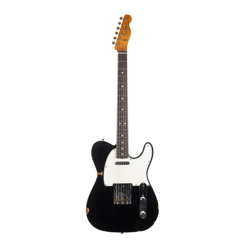 Used Fender Custom Shop 1963 Telecaster Relic Masterbuilt David Brown - Black