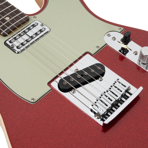 Used Fender Custom Shop Dual Stack HS Telecaster Lush Closet Classic - Red Sparkle