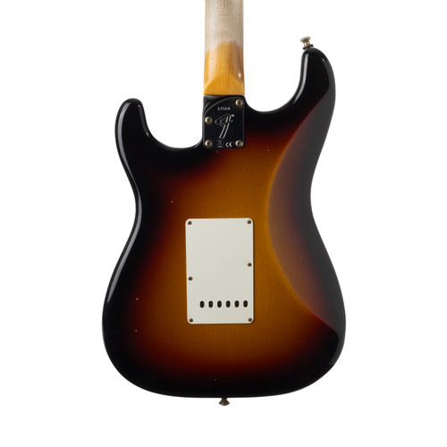 Used Fender Custom Shop Postmodern Strat Journeyman Relic - Bleached 3-Color Sunburst