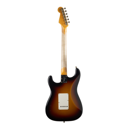 Used Fender Custom Shop Postmodern Strat Journeyman Relic - Bleached 3-Color Sunburst