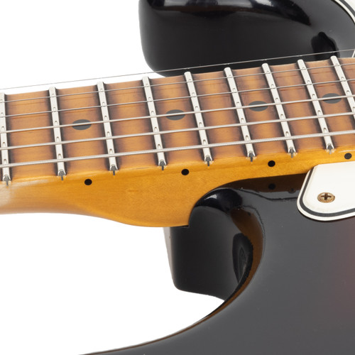 Used Fender Custom Shop Postmodern Strat Journeyman Relic - Bleached 3-Color Sunburst