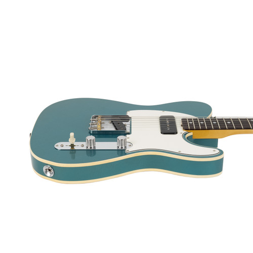 Used Fender Custom Shop Custom Double Esquire DLX CC - Aged Ocean Turquoise