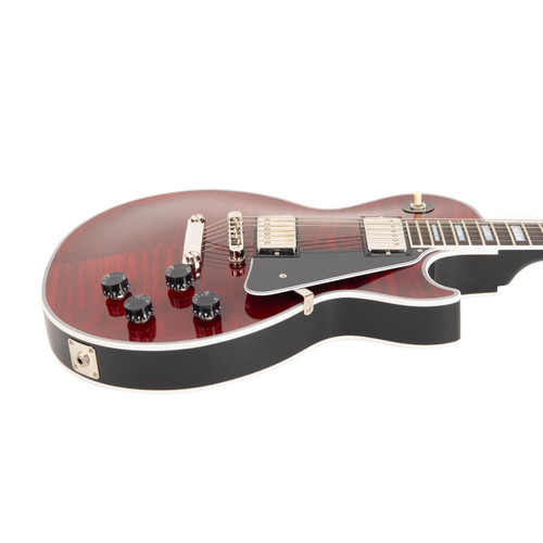 Used Gibson Custom Les Paul Custom Figured - Red Tiger