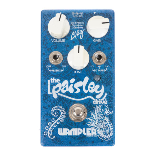 Used Wampler Paisley Drive Overdrive Pedal